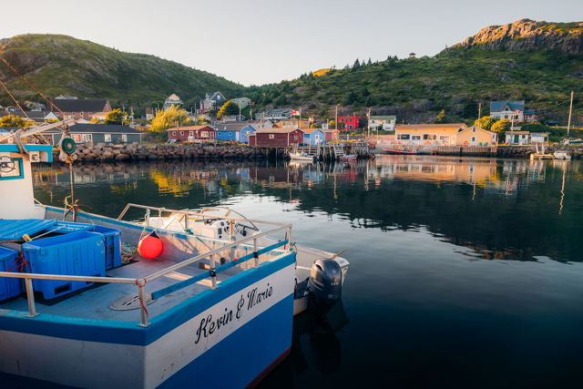 Summer Sunset in Petty Harbour
