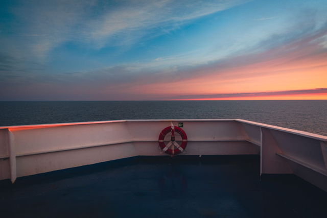 Sunrise from The Atlantic Vision