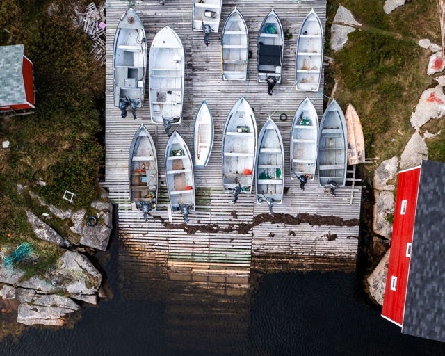 Boats Pulled In - Newtown