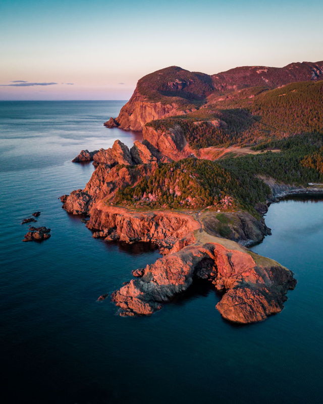 Bottle Cove in the Fall