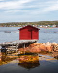 Red Fishing Stage in Joe Batt's Arm