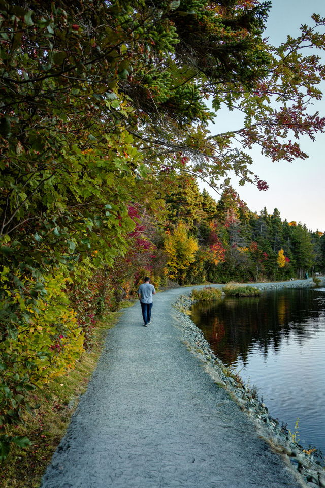 Along the Autumn Bend