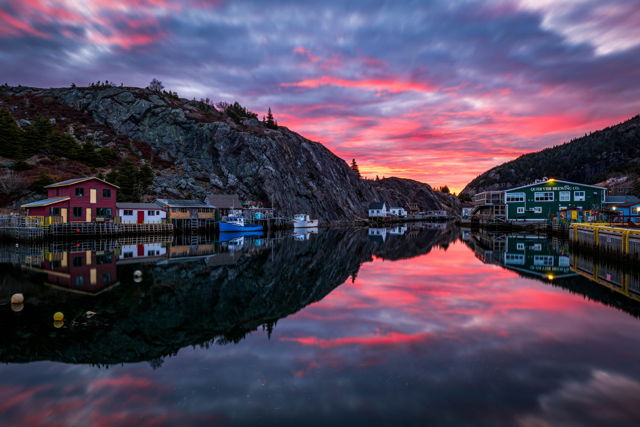 April Sunrise, Quidi Vidi Village