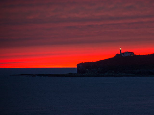 Lobster Cove Lighthouse Sunset