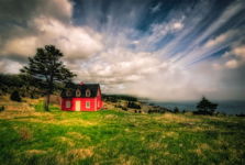 Red Salt Box House-Witless Bay, NL