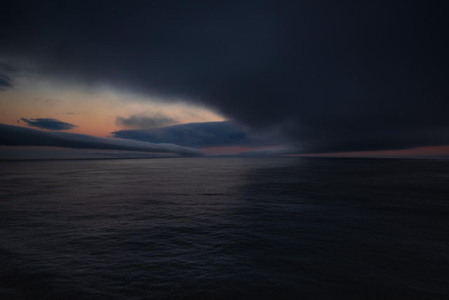 Sunset Clouds over Sea