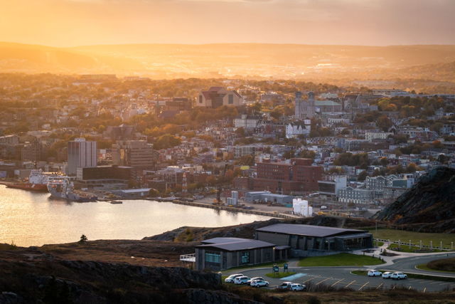 St. John's Downtown Sunset 1