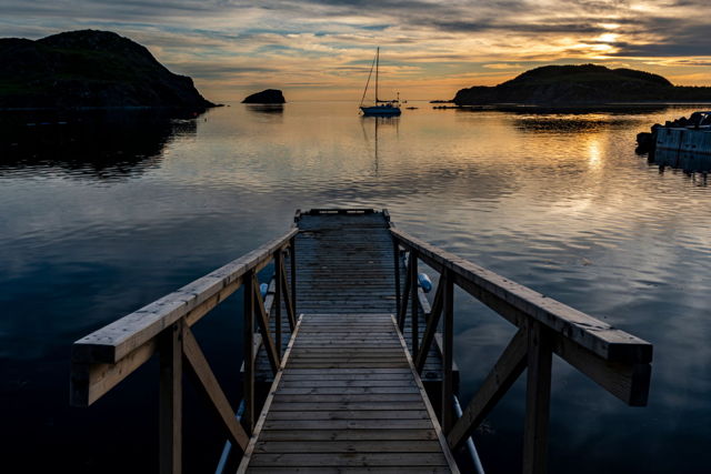 Back Harbour Sunset