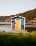 Colourful Fishing Stage in New Perlican