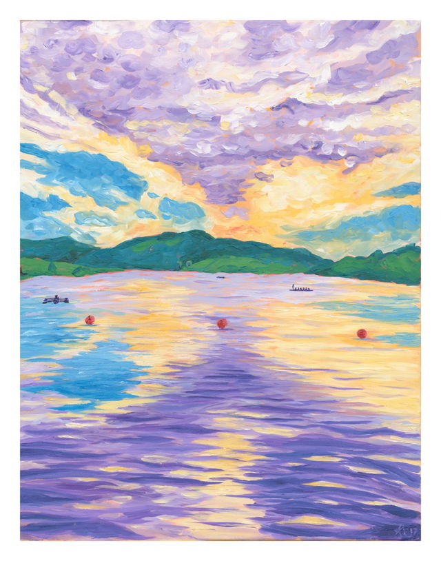 Rowing on Quidi Vidi