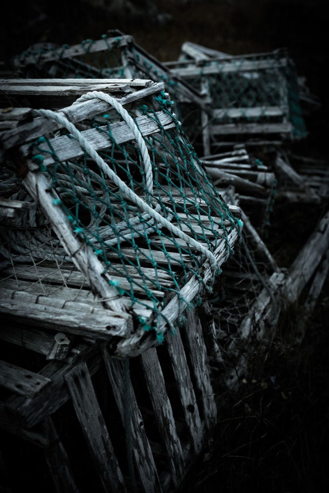 Retired Lobster Traps