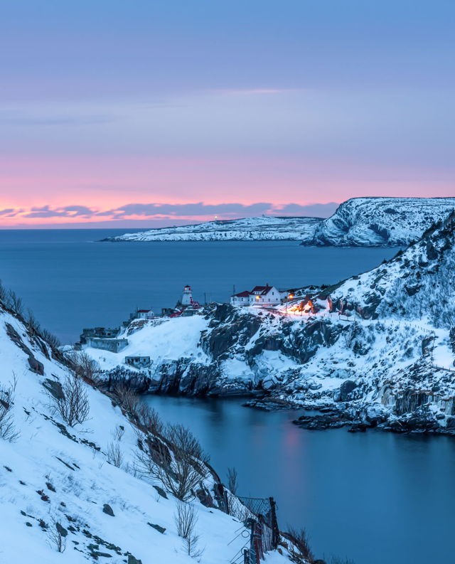 Fort Amherst Winter Sunrise