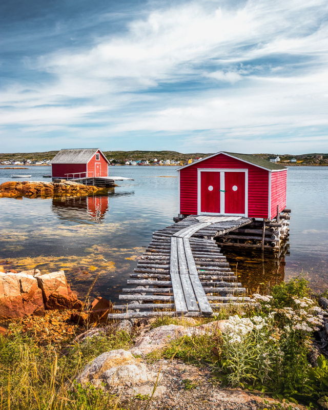 Joe Batt's Arm, Red Fishing Stages