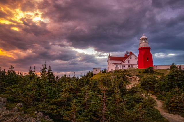 Twillingate Lighthouse Sunset