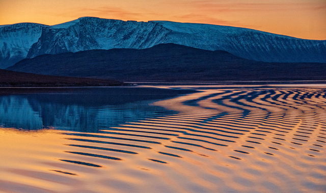 Sunrise in Eclipse Sound