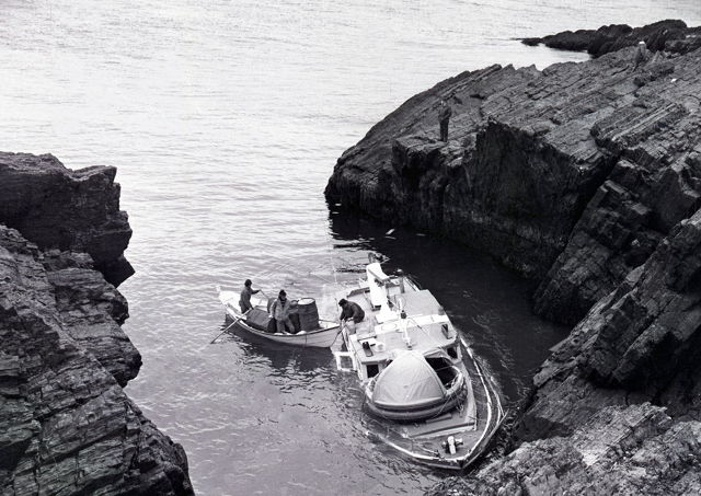 'Miquelon' ashore near Fortune - 1973