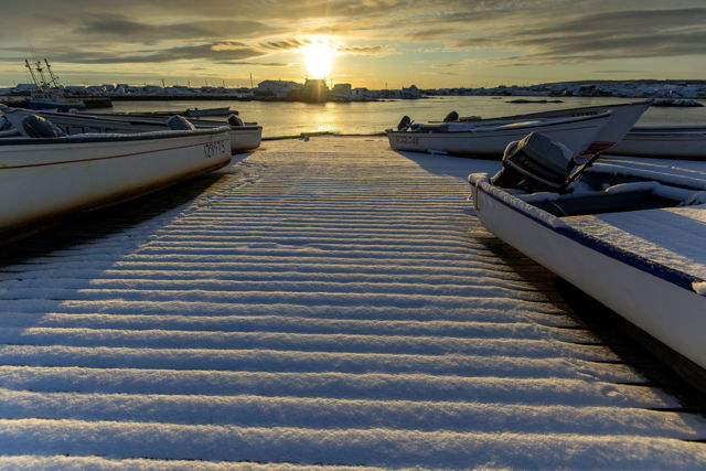 Early at the Tilting Slipway