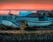 Boats and Iceberg, Ferryland