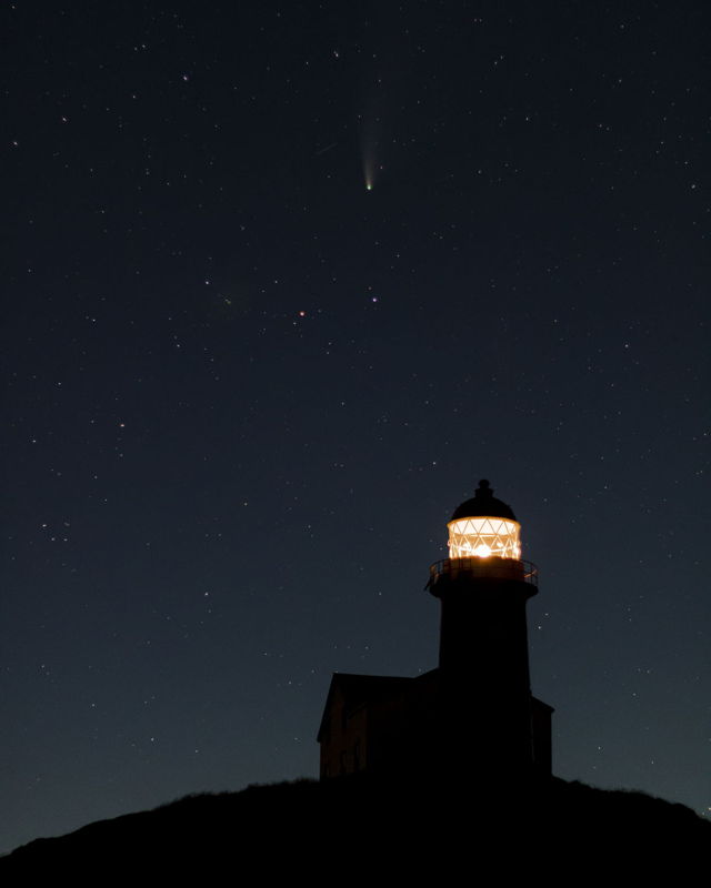 Comet NEOWISE Visiting Ferryland