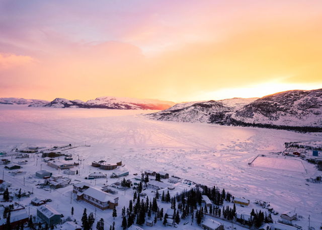 Sunrise Over Mount Sophie