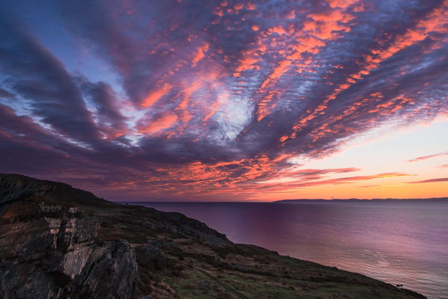 Sunrise from Flatrock, Freshwater