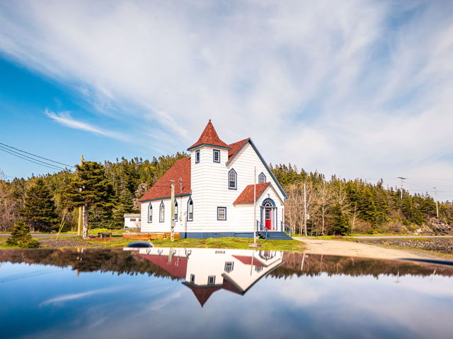 Hillgrade Church Reflection Faith Peace and Timeless Beauty