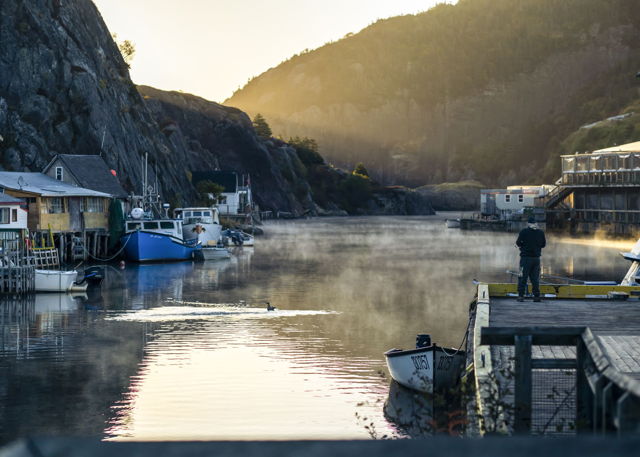 Sunrise Capture in Quidi Vidi Village