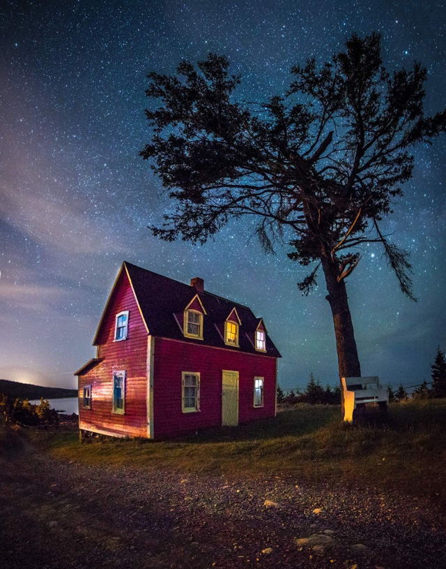 Cabin Under the Stars