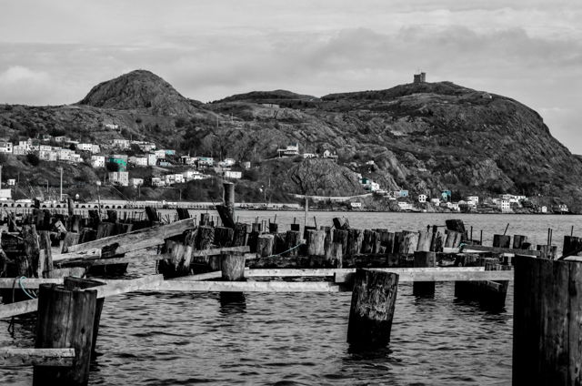 The Old Pier, St John's Harbour, Newfoundland