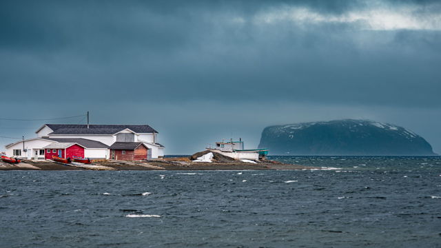 Stormy Skies Over a Weeball Island