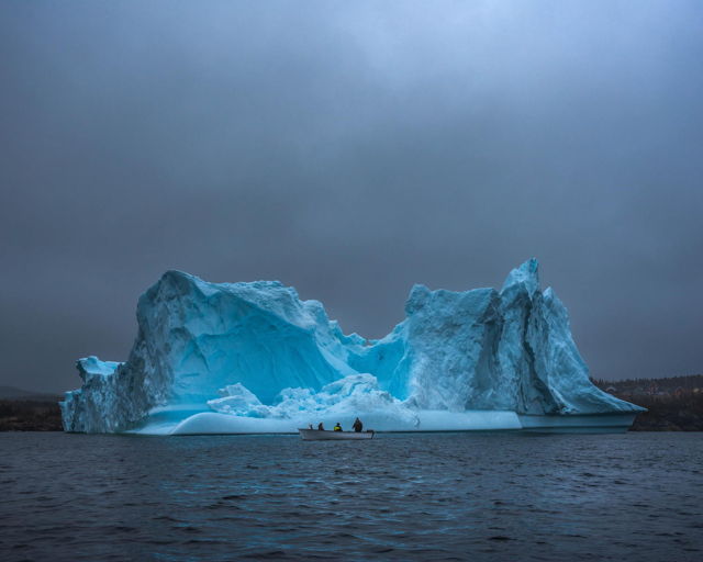 Iceberg and the Boat