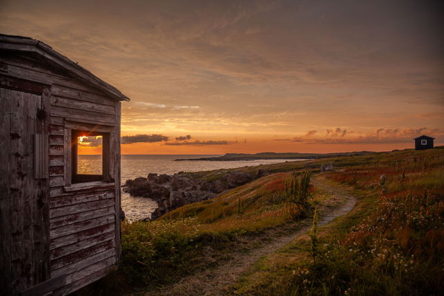 Framed by the Atlantic