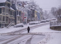 Steep Cold Winter Walk