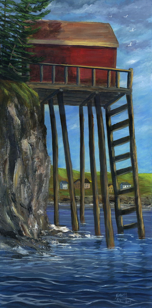 Fishing Stage on Stilts