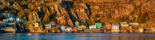 The Battery In The Evening Sun