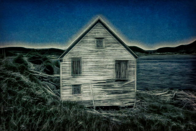 Old Fishing Stage, Moreton's Harbour, NL