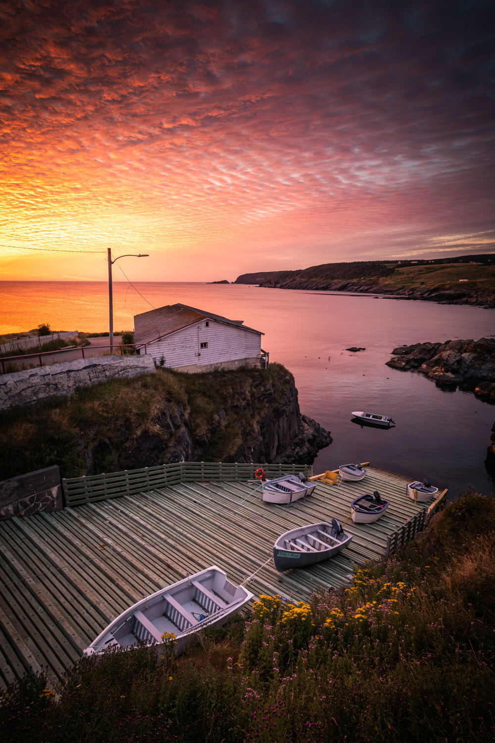 Slipway Sunrise Pouch Cove Robert Conway MARKET
