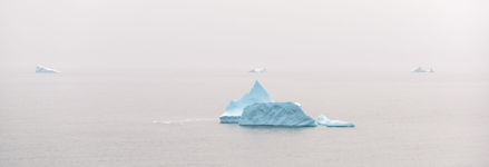 Sunrise in Iceberg Alley