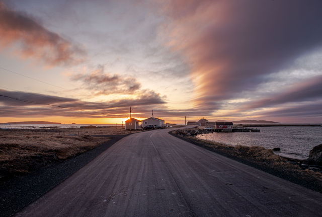 L'Anse aux Meadows Sunset W