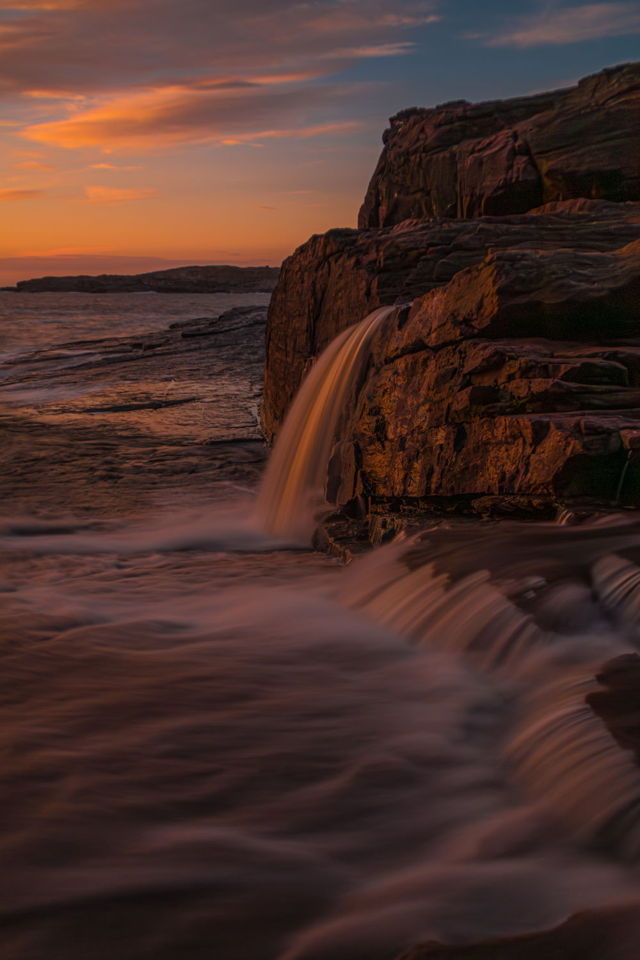 A Waterfall Sunrise