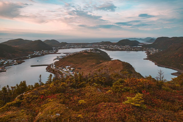 Harbour Breton From Above