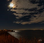 A Moonlit Night in Port de Grave