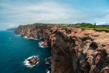 Cape St George Rugged Atlantic Coastline Newfoundland Canada