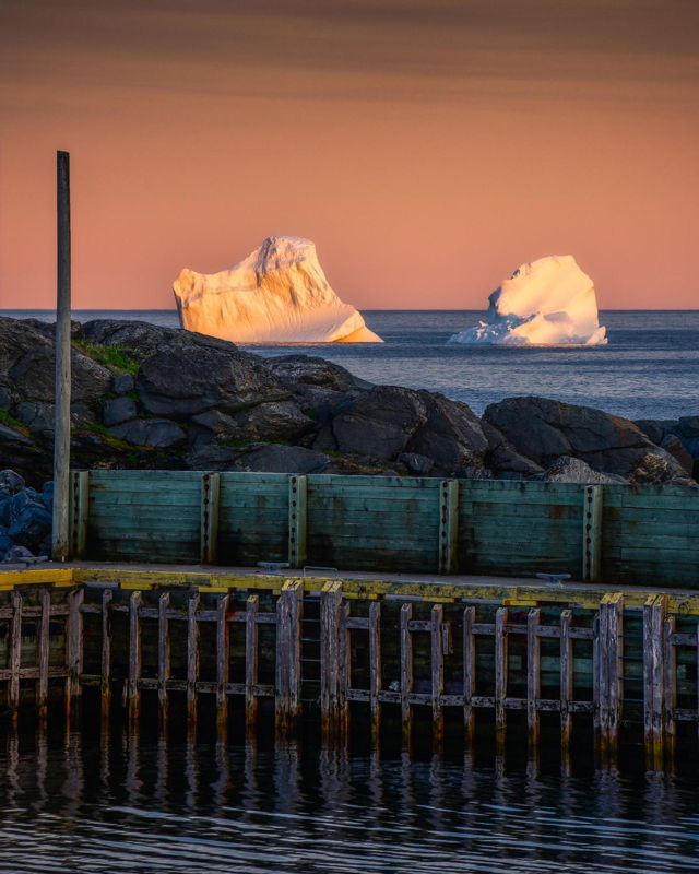 Iceberg over the Dock