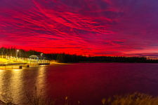 Fiery Sky - Cobb's pond Rotary Park, Gander, Newfoundland, Canada
