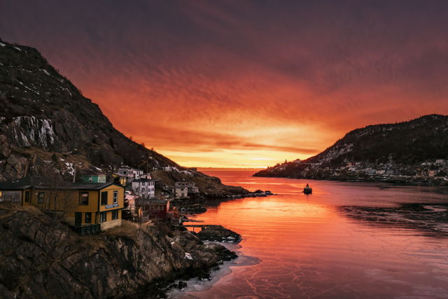 Blazing Sky Of The Battery