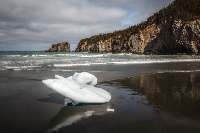 Bergy Bit in Salmon Cove 1