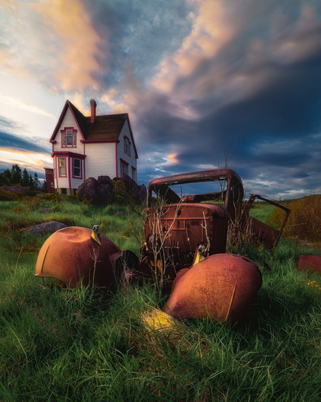 Rustic Truck Open Hall Newfoundland