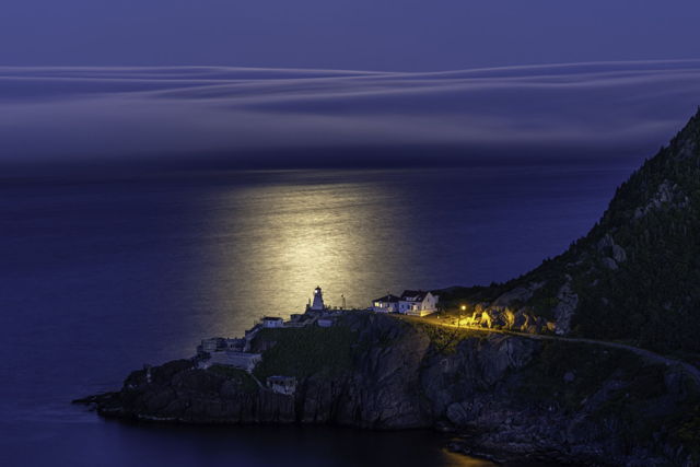 Rolling Fog Moonlight