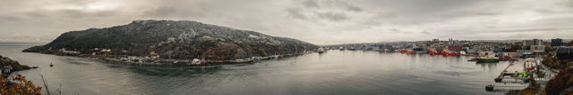 First Snow in the Harbour